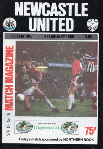 Match programme